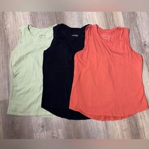 QVC ANYBODY | Twist Collar Tank Tops Size Medium